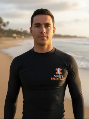 Camiseta surf masculina lycra manga longa