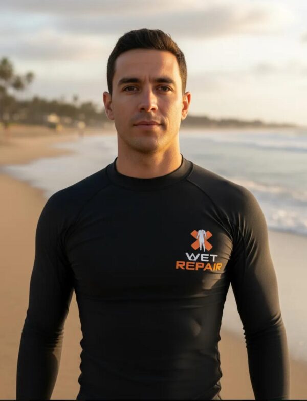 Camiseta surf masculina lycra manga longa